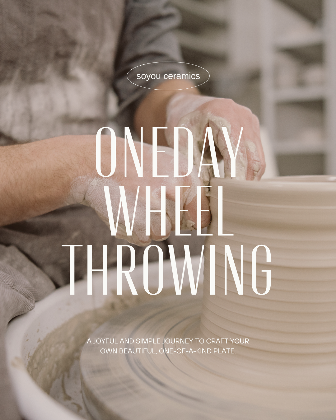 AUG Adult Wheel Throwing One-day Class