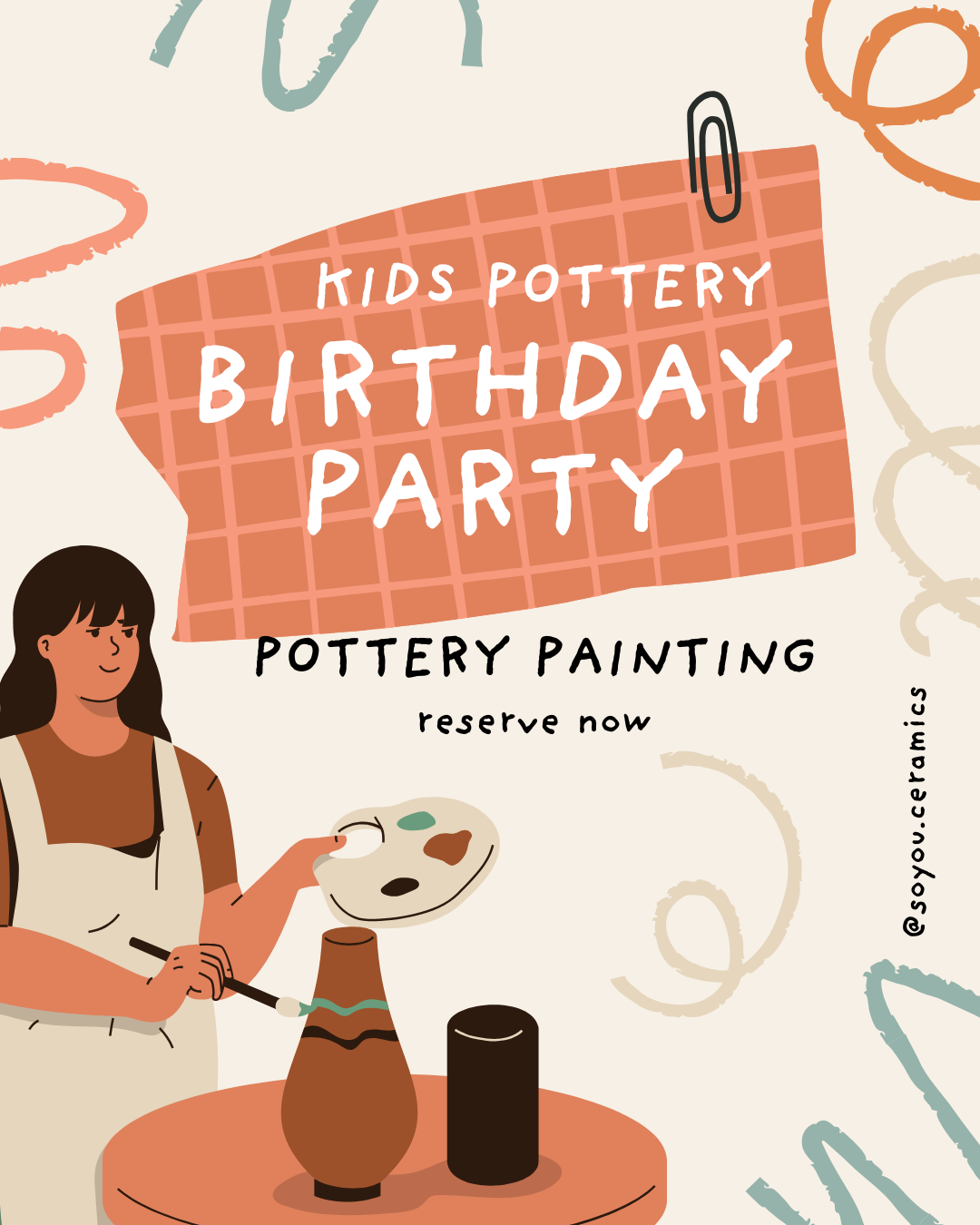 Painting Birthday Party (Age 4+)