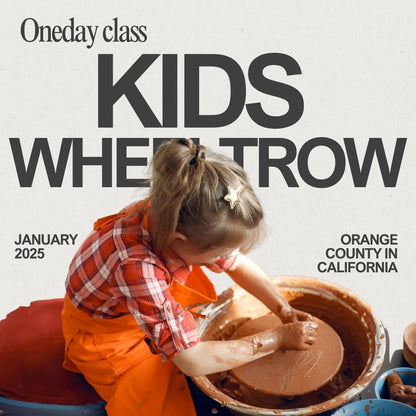 AUG Kid's Wheel Throwing One Day Class