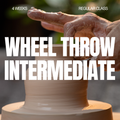 4WEEKS - Intermediate wheel throw class